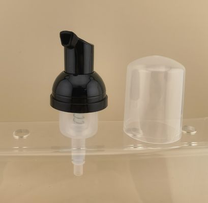 Чёрный пенообразователь, изготовленный на заказ для оптимальной работы в косметических флаконах