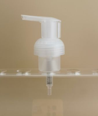 Деликатный дизайн прозрачного пластикового пенного насоса для бутылок шампуня