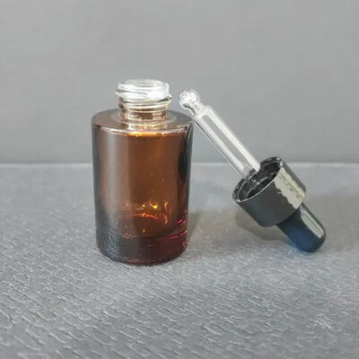 На заказ Luxury Clear Empty Glass Flask На заказ цвет 15 мл бутылка с капельницей для эфирного масла