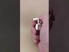 K204-1 Черный и серебристый лосьонный насос слева направо замок для ухода за кожей ISO9001/ISO14001 Сертификат