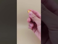 Желтый алюминиевый кнопка тонкий крепежный распылитель Большой корпус K402-1 для парфюмерии