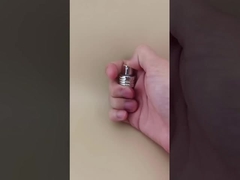 Персонализированный серебристый алюминиевый пуговица тонкий крепежный распылитель винт K405-1 для парфюмерии