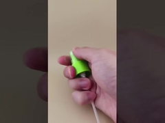 Зелёный гладкий мелкий туманный распылитель K302 Триггер Идеальное решение для косметических бутылок