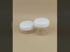 Уход за кожей Прозрачная пластиковая кружка с кремом с винтовой крышкой и сертификацией