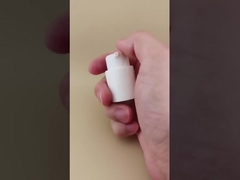 Круглый белый кремовый насос K702-8 для косметических бутылок