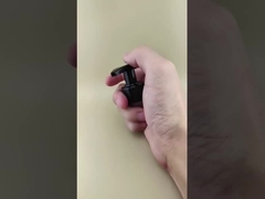 Лосьон-помпа черного цвета с блокировкой влево-вправо K204-4 для ухода за кожей