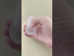 Круглый угловой толстый подоконник прозрачная стеклянная бутылка для фундамента