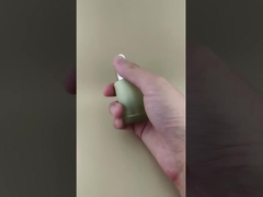 Новый дизайн: постепенное изменение цвета, зеленая ребристая бутылочка-капельница K-GBL30 для эссенции