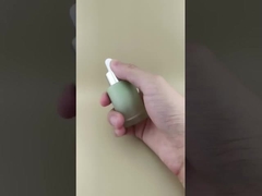 Новый дизайн: постепенное изменение цвета, зеленая ребристая бутылочка-капельница K-GBL30 для эссенции