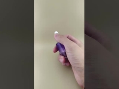 Новый дизайн Прозрачная постепенная смена Прозрачная фиолетовая гладкая капельная бутылка K-GBL30 для Essence