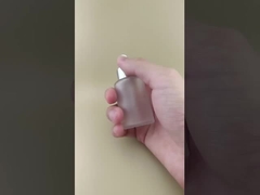 Новая конструкция прозрачной ребристой бутылочки-капельницы K-GBL30 для эссенции