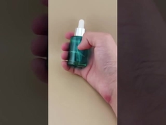 Новый дизайн прозрачной бутылочки-капельницы Cyan Smooth K-GBL30 для эссенции