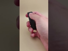 Чёрная маленькая эллиптическая гладкая упаковка для бальзама для губ для помады