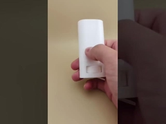 Белая плоская гладкая упаковка бальзама для губ для помад