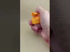 Нежный дизайн оранжевого пластикового пенообразователя для бутылок шампуня