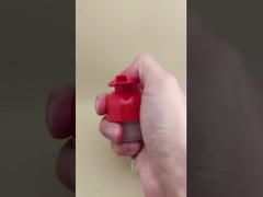 Деликатный дизайн красного пластикового пенного насоса для бутылок шампуня