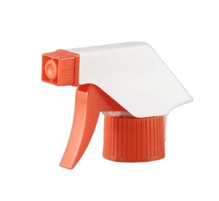 Профессиональный пластиковый триггерный распылитель 28/413 с защитой от пролива для распыления воды в бытовой химии