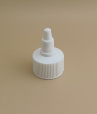 Белая пластиковая реброобразная желевая крышка для бутылок с краской