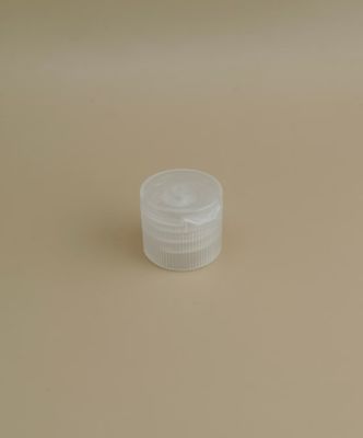 Маленькая прозрачная круглая ребристая пластиковая крышка для косметических флаконов