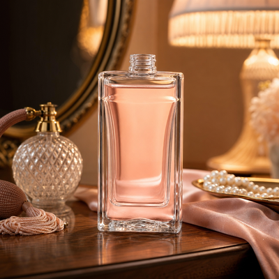 Горячая продажа Косметическая упаковка 100 мл Прочная стеклянная бутылка Парфюмерная бутылка