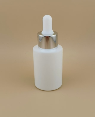 Новый дизайн белый матовый круглый капельный бутылка K-GBL30 для Essence
