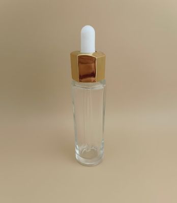 Настраиваемая прозрачная бутылка для капель с CRC возможный и красивый полигонный дизайн, предлагающий долговечное решение для упаковки Essence