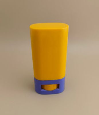 Желтый и фиолетовый гладкий балсам для губ упаковка 2304 для помады